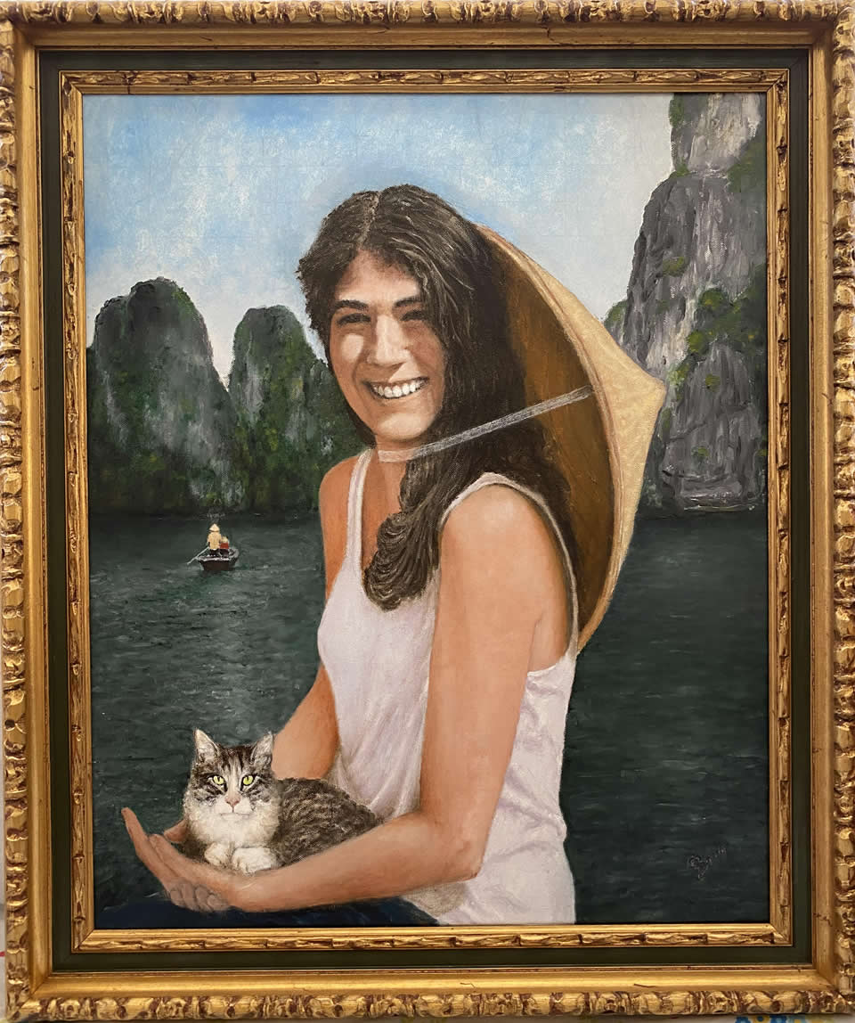 Pintura Alba, de Salvador Martínez (Boro)