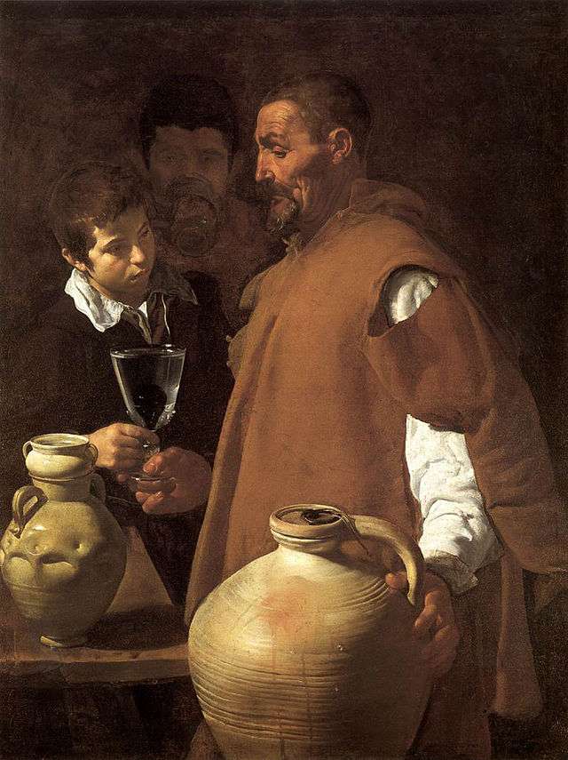 El aguador de Sevilla, pintura de Diego Rodríguez de Silva y Velázquez
