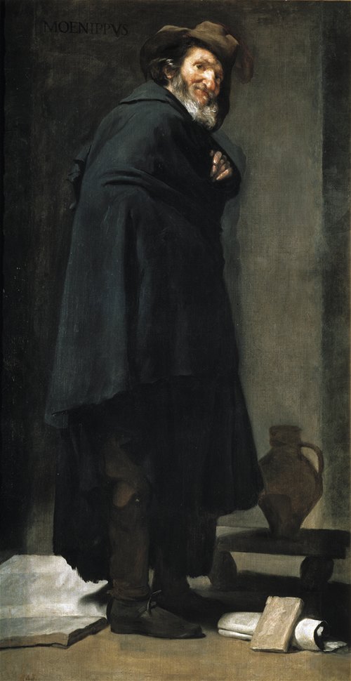 Menipo, pintura de Diego Rodríguez de Silva y Velázquez